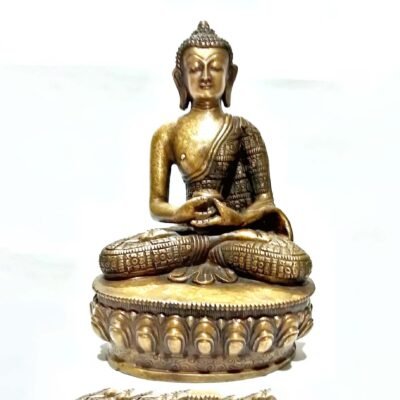 Old Style Amitabha Buddha Statue – Pancha Buddha Set