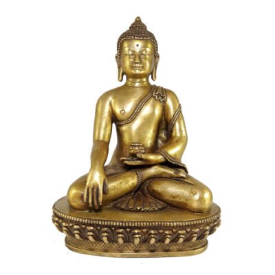 Exclusive - Original Statue of Shakyamuni Buddha in Bronze Finishing