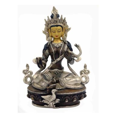 Hindu Handmade Statue of Saraswati