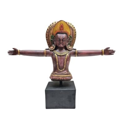 Indra – God of Rain | Rare Wooden Handmade Statue